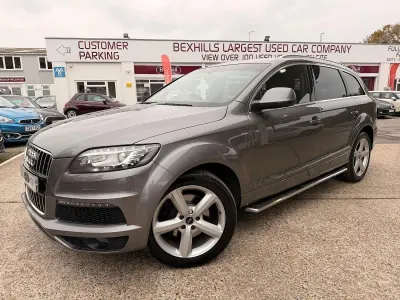 Used Audi Q7 S-Line 245 HP (180 kW) 2014 Grey SUV
