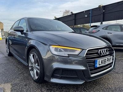 Used Audi A3 S-Line 150 HP (110 kW) 2018 Grey Sedan