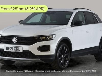 White Used 2021 VW T-Roc Black Edition SUV | £18,098 (Good price)
