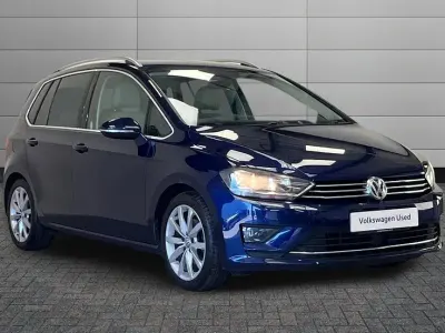 Used VW Golf Sportsvan GT 150 HP (110 kW) 2017 Blue MPV