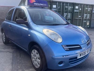 Used Nissan Micra 79 HP (58 kW) 2006 Blue Hatchback
