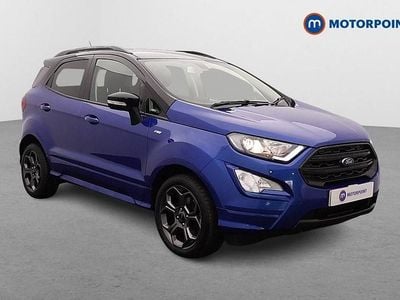 Used Ford Ecosport ST-Line 125 HP (91 kW) 2019 Blue SUV