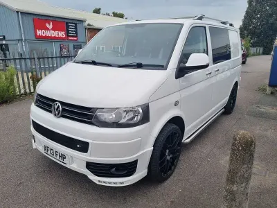 Used VW T5 102 HP (75 kW) 2013 White Van