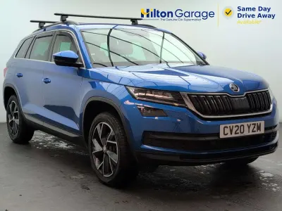 Used Skoda Kodiaq SE L 150 HP (110 kW) 2020 Blue SUV