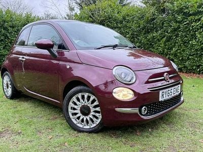 Red Used 2016 Fiat 500 Lounge Hatchback | £3,899 (Good price)