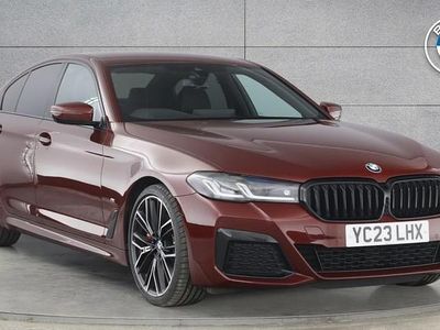 Red Used 2023 BMW 520 M Sport Sedan | £34,850 (Expensive)