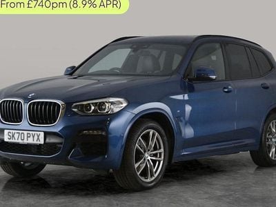 Used BMW X3 M Sport 190 HP (139 kW) 2020 Blue SUV