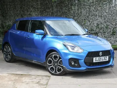 Used Suzuki Swift Sport 129 HP (94 kW) 2021 Blue Hatchback