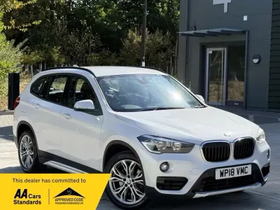 Used BMW X1 Sport Line 187 HP (137 kW) 2018 White SUV