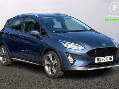 used Ford Fiesta HATCHBACK 1.0 EcoBoost Active 1 5dr [Bluetooth system,Steering wheel mounted controls,Electric front windows/one touch facility,Rear privacy glass,3 spoke leather trimmed steering wheel with audio control,17"Alloys]