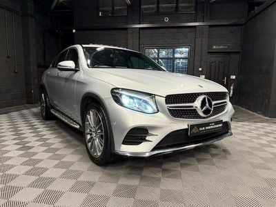 Silver Used 2017 Mercedes GLC250 AMG line Coupe | £18,995 (Fair price)