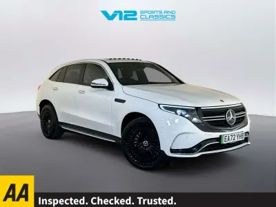 Usado Mercedes EQC400 AMG line 300 kW (408 HP) 2022 Branco SUV