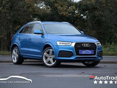 Blue Used 2015 Audi Q3 S-line plus SUV | £11,999 (Fair price)