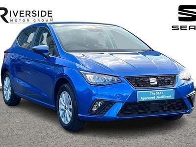 Begagnad Seat Ibiza SE 80 HK (58 kW) 2023 Blå Halvkombi