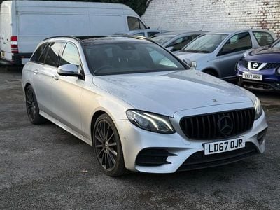 Silver Used 2017 Mercedes E220 AMG Line Premium Estate | £14,250 (A bit pricey)