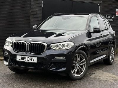 Black Used 2019 BMW X3 M Sport SUV | £21,990 (Good price)