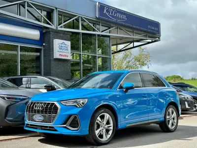 Used Audi Q3 S-Line 150 HP (110 kW) 2020 Blue SUV