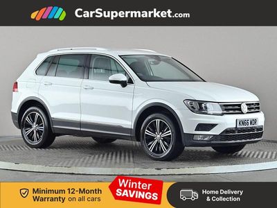 White Used 2016 VW Tiguan SE SUV | £12,697 (Fair price)