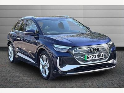 Used Audi Q4 e-tron S-Line 219 kW (299 HP) 2023 Blue SUV