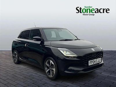 Used Suzuki Swift 82 HP (60 kW) 2024 Black Hatchback