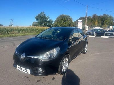 Used Renault Clio IV Dynamique 75 HP (55 kW) 2014 Black Hatchback