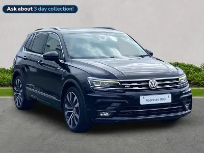 Used VW Tiguan R-line 190 HP (139 kW) 2017 Black SUV