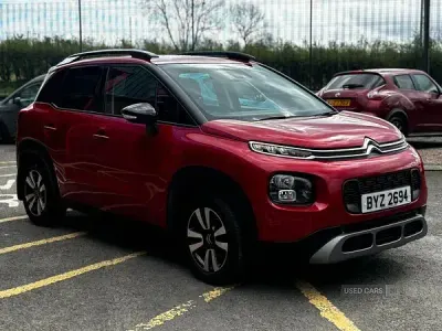 Begagnad Citroën C3 Aircross PureTech 2021 Röd SUV