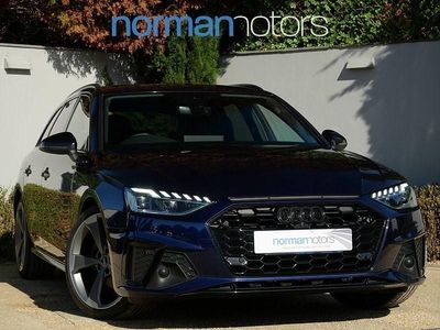 Blue Used 2021 Audi A4 Black Edition Estate | £24,495 (A bit pricey)