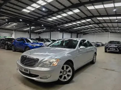 Used Mercedes S280 2007 Silver Sedan