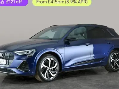 Used Audi e-tron Black Edition 300 kW (408 HP) 2022 Blue SUV