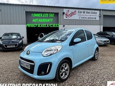 Used Citroën C1 VTR Sport 68 HP (50 kW) 2013 Blue Hatchback