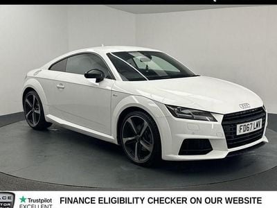 Used Audi TT Black Edition 230 HP (169 kW) 2017 White Coupe