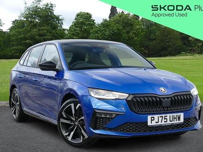 Used Skoda Scala Monte Carlo 116 HP (85 kW) 2025 Blue Hatchback