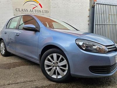 Used VW Golf VI Match 105 HP (77 kW) 2011 Blue Hatchback