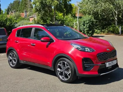 Used Kia Sportage GT-Line S 182 HP (133 kW) 2018 Red SUV