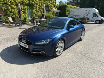 Used Audi TT S-Line 170 HP (125 kW) 2011 Blue Coupe