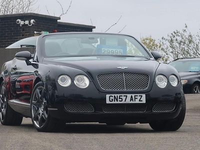 Used Bentley Continental 552 HP (405 kW) 2007 Black Cabriolet