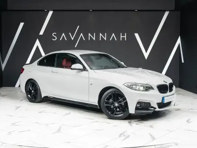 Used BMW 218 M Sport 136 HP (100 kW) 2016 White Coupe