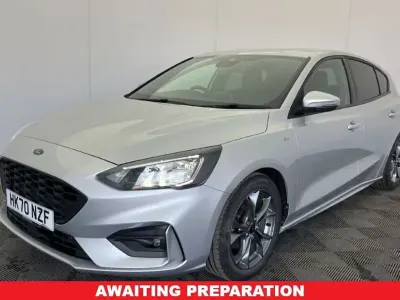 Used Ford Focus ST-Line 125 HP (91 kW) 2021 Silver Hatchback