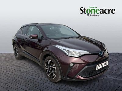 Used Toyota C-HR Design 122 HP (89 kW) 2023 Mauve/purple SUV