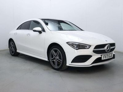 Used Mercedes CLA250 AMG Line Premium Plus 2021 White Sedan