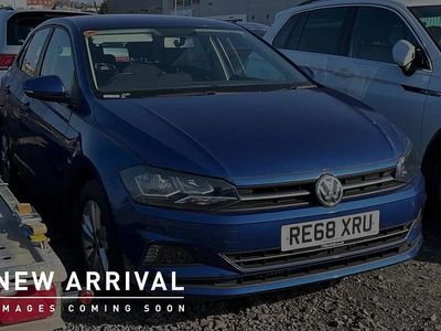 Used VW Polo SE 95 HP (69 kW) 2018 Blue Hatchback