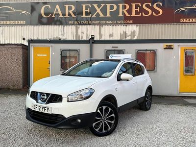 Used Nissan Qashqai N-TEC 2012 White SUV