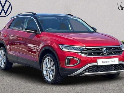 Red Used 2025 VW T-Roc Match SUV | £26,193 (Fair price)
