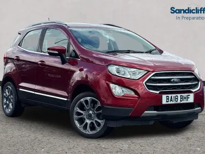 Used Ford Ecosport Titanium 2018 Red SUV