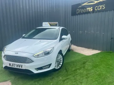 Used Ford Focus Titanium X 2017 White Hatchback