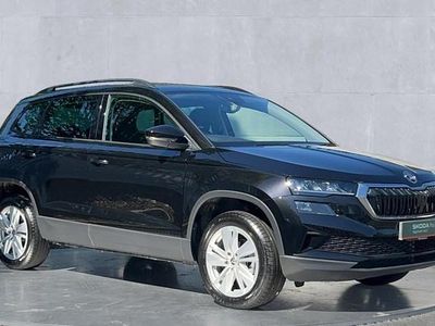 Black magic pearl effect Used 2025 Skoda Karoq SE Drive SUV | £21,350 (Fair price)