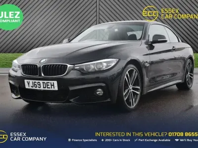 Used BMW 420 Cabriolet M Sport 190 HP (139 kW) 2020 Black Cabriolet