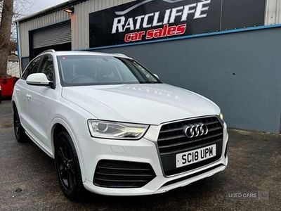 White Used 2018 Audi Q3 Sport SUV | £11,195 (A bit pricey)