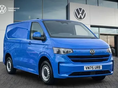 New VW T7 2025 Mid blue metallic Van